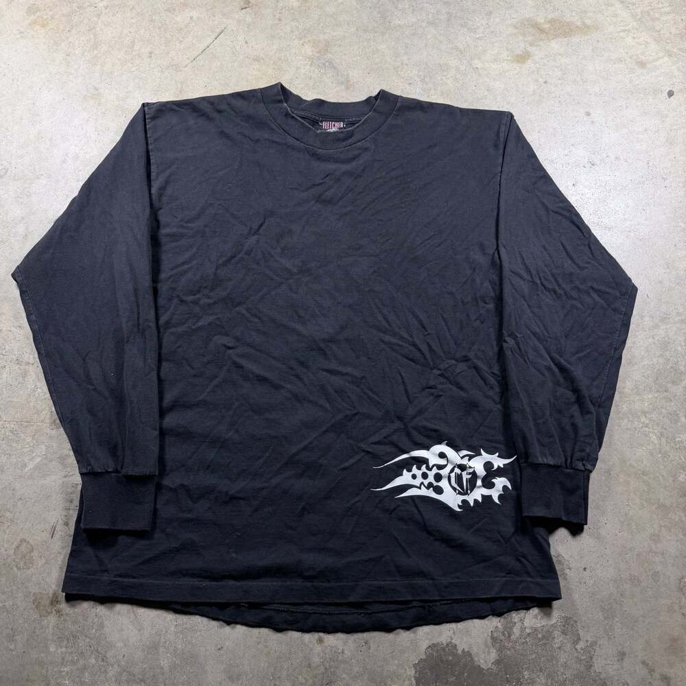 Extremely Rare Vintage Fletcher Long Sleeve Graphic T-Shirt Size Large